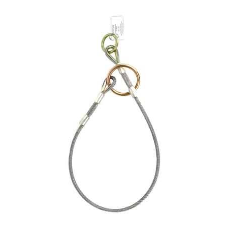 Frontline Wire Rope Choker, 6 ft Length, 310 lbs Weigth Capacity, 5,000 lbs Tensile Strength MPW06